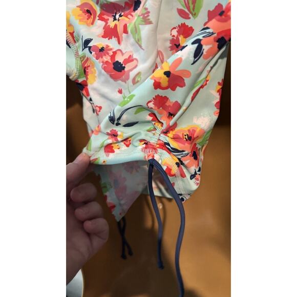 Ruffle Butts‎ Long Sleeve Rashgaurd Swim Suit Top 12-18 NWOT - Picture 4 of 4